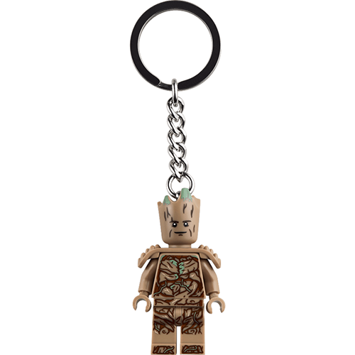 854291 جا کلیدی اورجینال لگو گروت Groot Key Chain - تصویر 1
