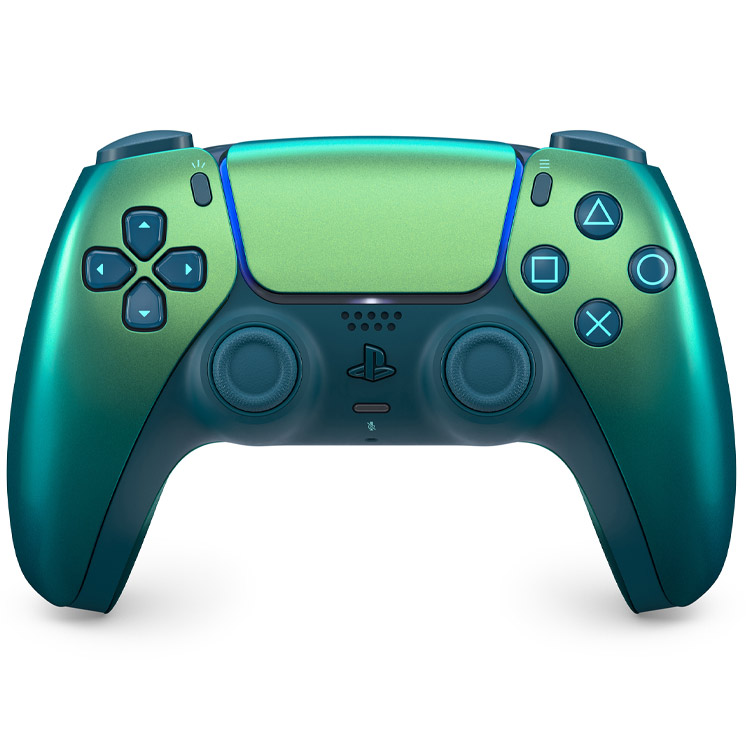dualsense-chroma-teal-750x750 DualSense - Chroma Teal دسته سبز آبی کروم - تصویر 1