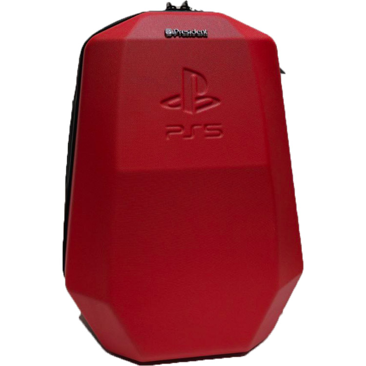president-red-750x750 کیف کوله پشتی پلی استیشن ۵ اسلیم قرمز President PS5 Slim Bag - Sangria Bloodred - تصویر 1